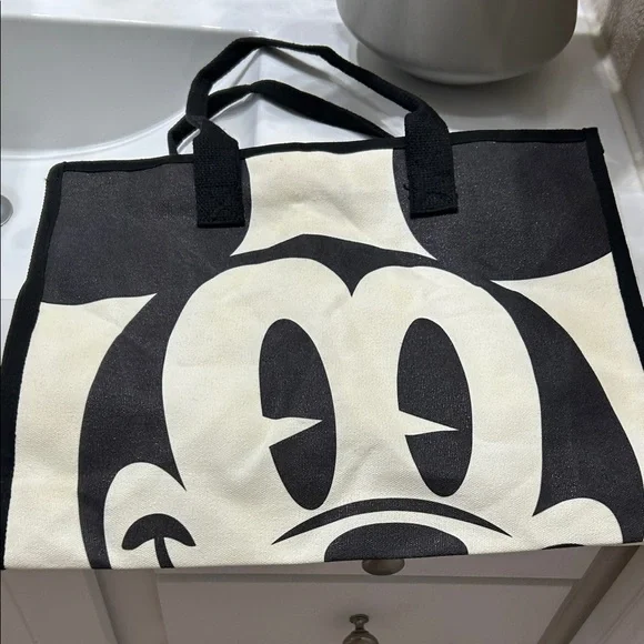 Mickey Mouse Black and White  Tote Bag NWOT - Picture 7 of 7